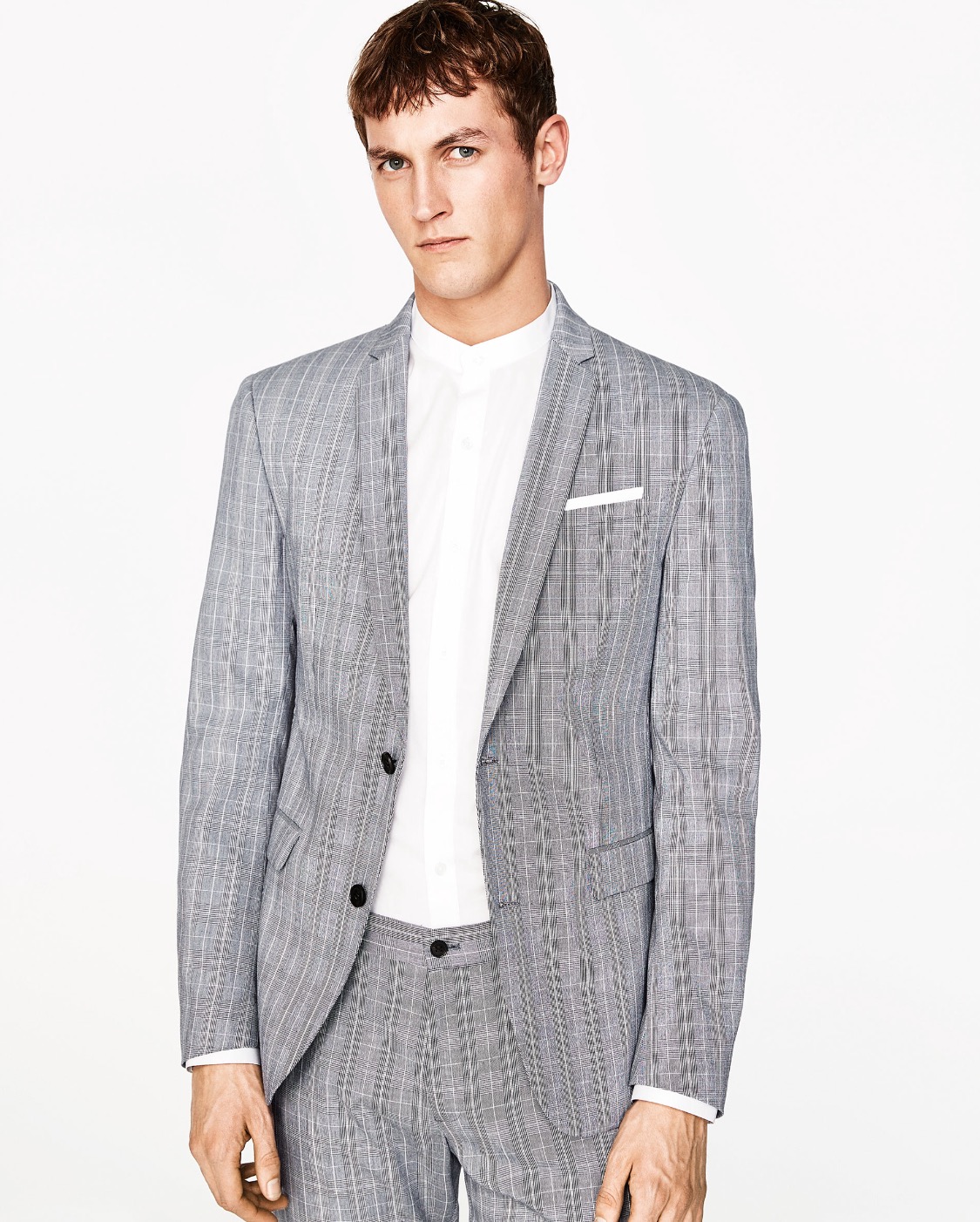 Grey Checked Suit - SUIT ADDICT