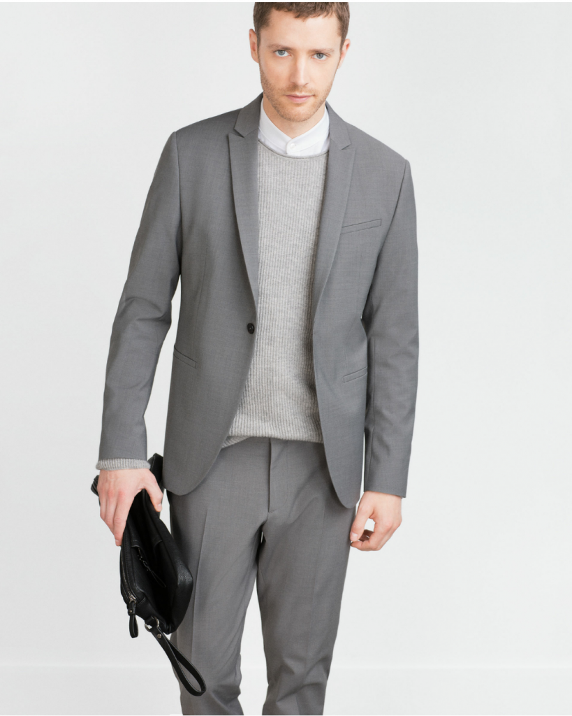 Plain Blazer - SUIT ADDICT