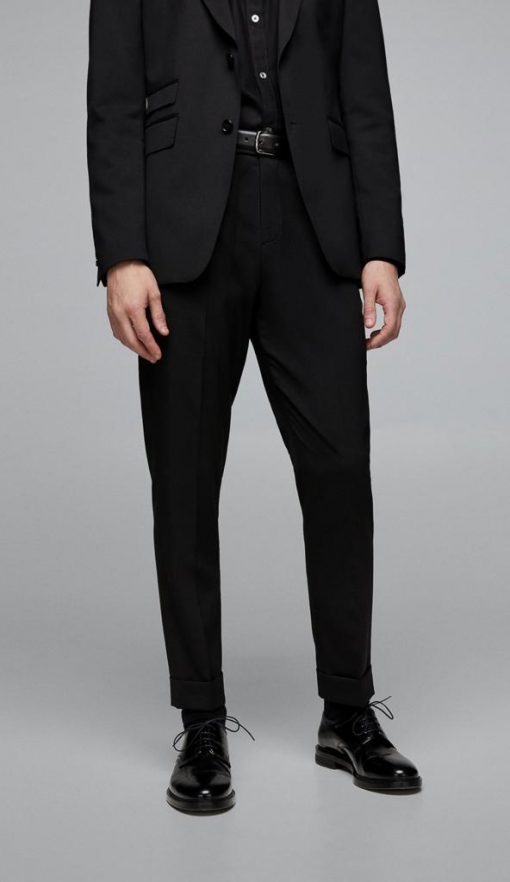 Relaxed Fit Wool Suit - SUIT ADDICT