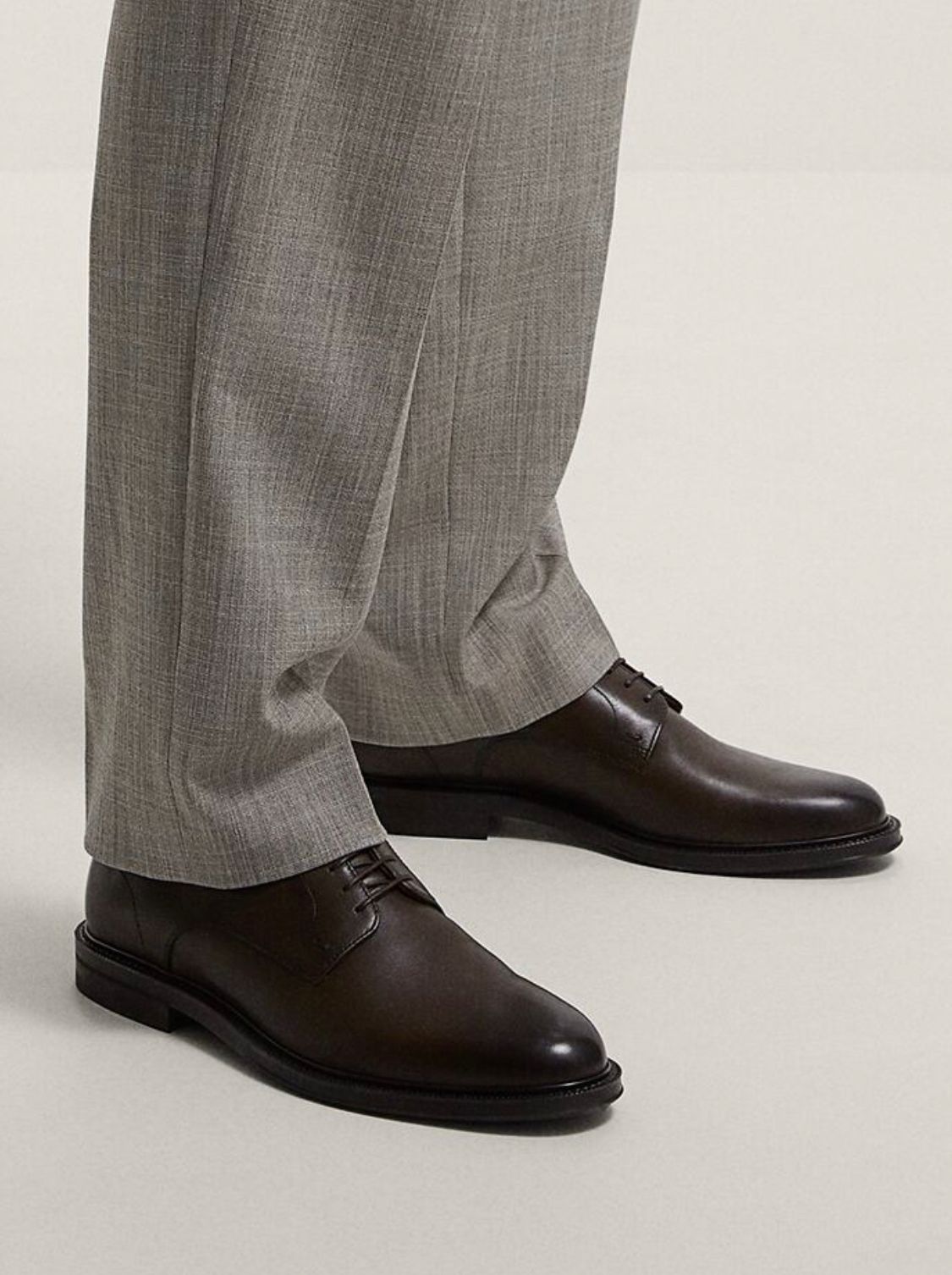 Brown Leather Shoe - SUIT ADDICT